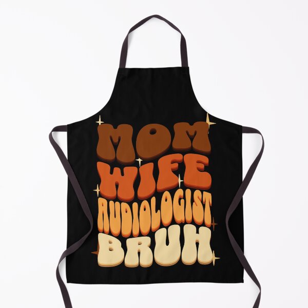 Item preview,  Mom Wife Audiologist Bruh, Retro Colorful Mommy design designed and sold by BYNDART.