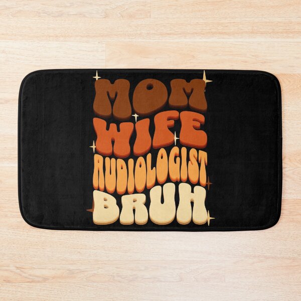 Item preview,  Mom Wife Audiologist Bruh, Retro Colorful Mommy design designed and sold by BYNDART.