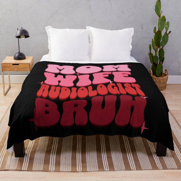 Item preview, Mom Wife Audiologist Bruh, Retro Colorful Mommy design designed and sold by BYNDART.