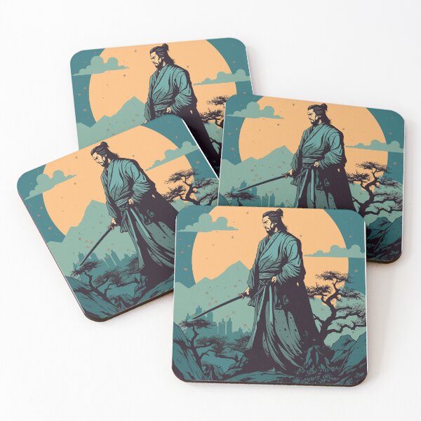 Item preview, Ukiyo-e Warriors: Unveiling the Heroic Tales of Samurai designed and sold by TrendyArtInk.