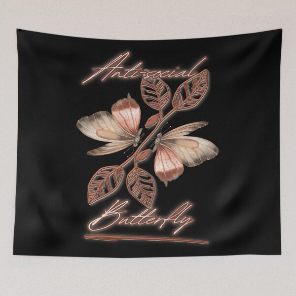 Item preview, Anti-Social Butterfly designed and sold by Paula Helit.