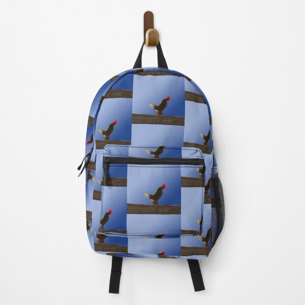 Item preview, Rooster crowing in the morning. Image made using lines. designed and sold by EdgyEdgeArt.