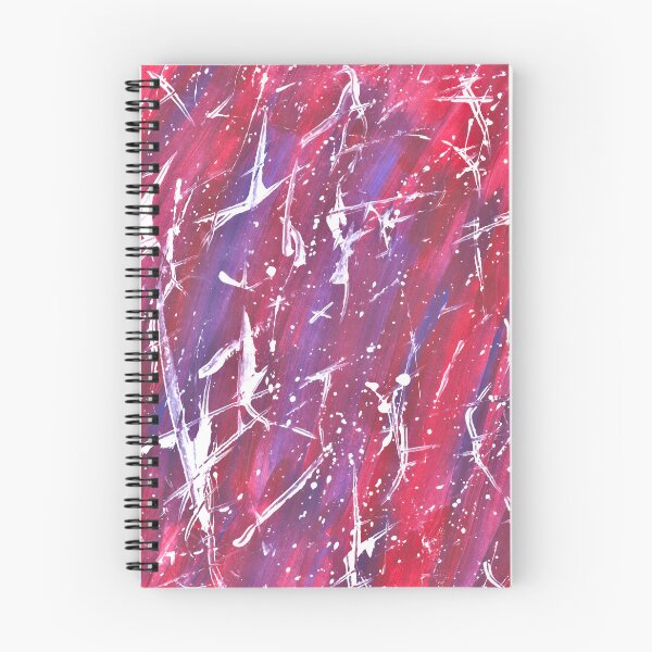 Item preview, Abstract Brushstroke Palette Knife Splatter Painting Pink designed and sold by abstractwhimsy.