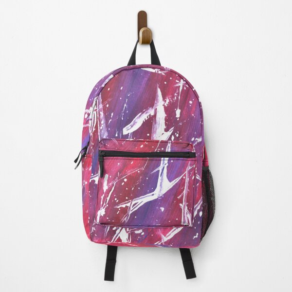 Item preview, Abstract Brushstroke Palette Knife Splatter Painting Pink designed and sold by abstractwhimsy.