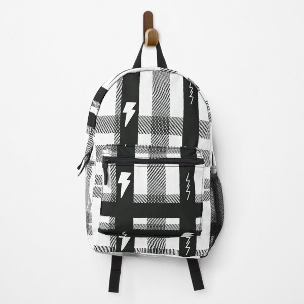 Item preview, Large Bold Electric Plaid Black and White designed and sold by I-Am-Daley.