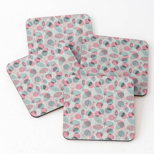 Item preview, Polka dots nature elements gray designed and sold by Alessandro Remo Mazzoni Remotextiles.