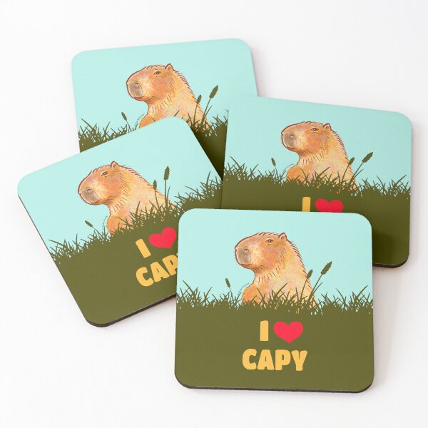 Item preview, I Love capybaras designed and sold by Frank J. Art.