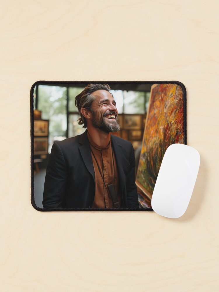 Thumbnail 1 of 5, Mouse Pad, Personal AI Assistant Developer - Personalized AI Developer designed and sold by TheBrainArt.