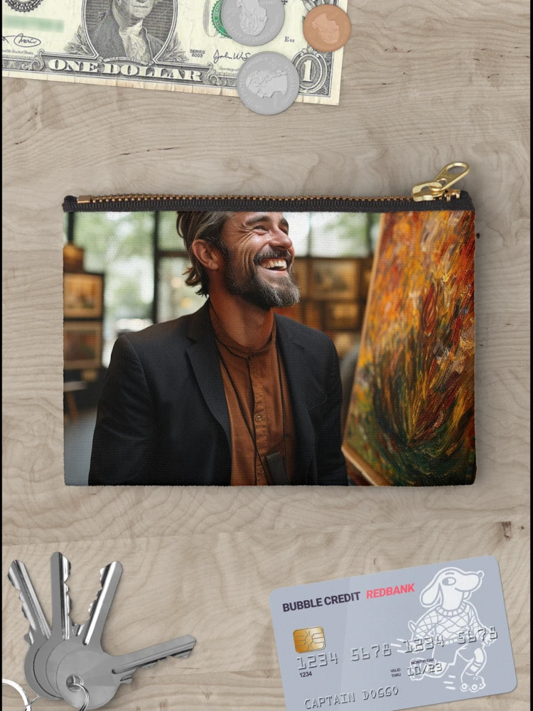 Thumbnail 3 of 4, Zipper Pouch, Personal AI Assistant Developer - Personalized AI Developer designed and sold by TheBrainArt.