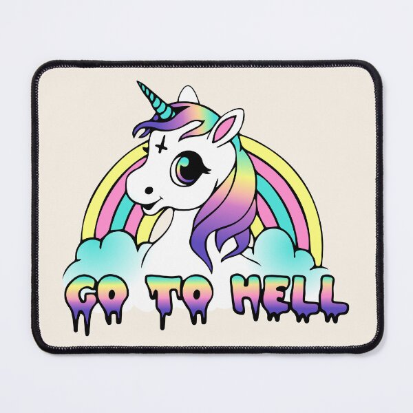Item preview, Unicorn go to hell designed and sold by soyranka.