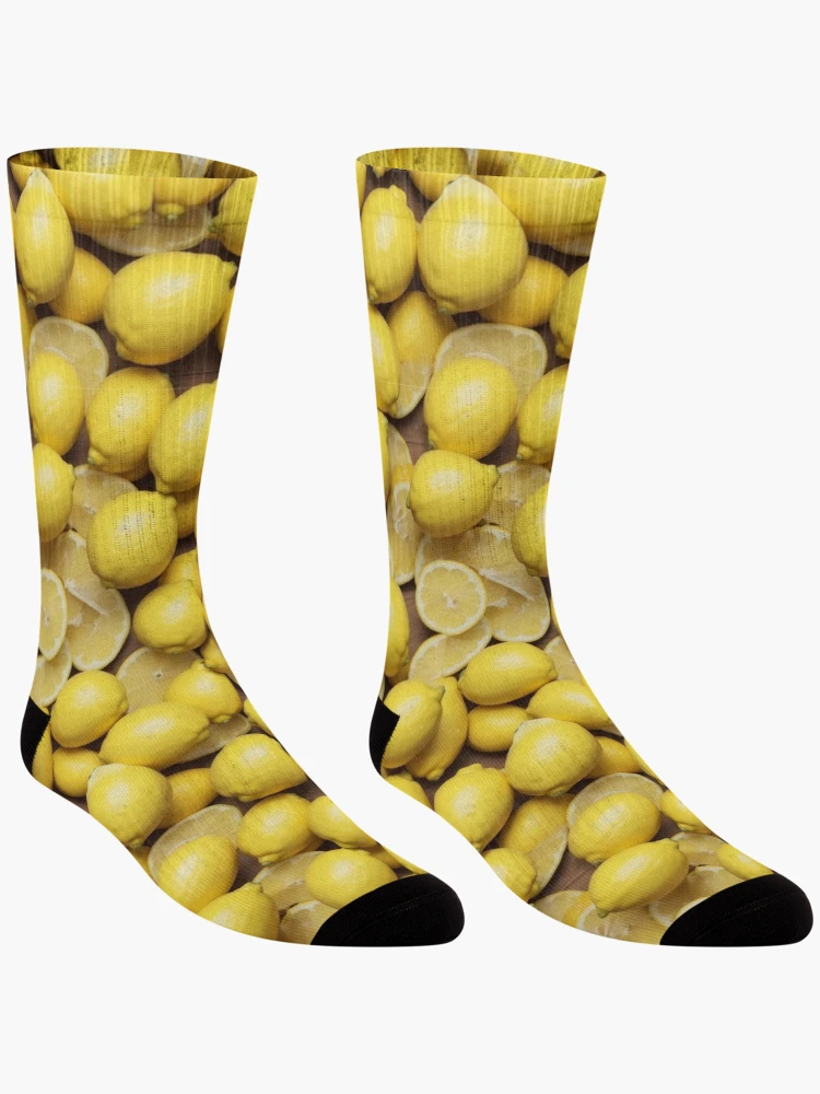 Thumbnail 3 von 5, Socken, Lemons pattern designt und verkauft von Rothnaric.