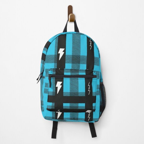 Item preview, Large Bold Electric Plaid Blue designed and sold by I-Am-Daley.