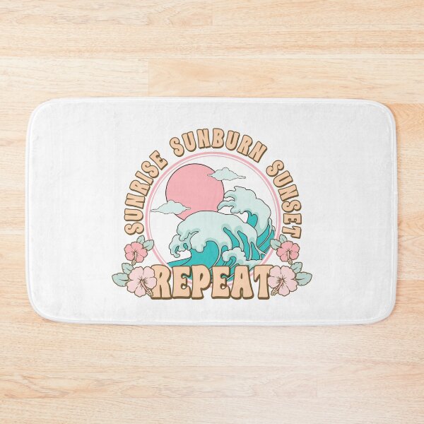 Item preview, Sunrise Sunburn Sunset Repeat designed and sold by WiseNomad.