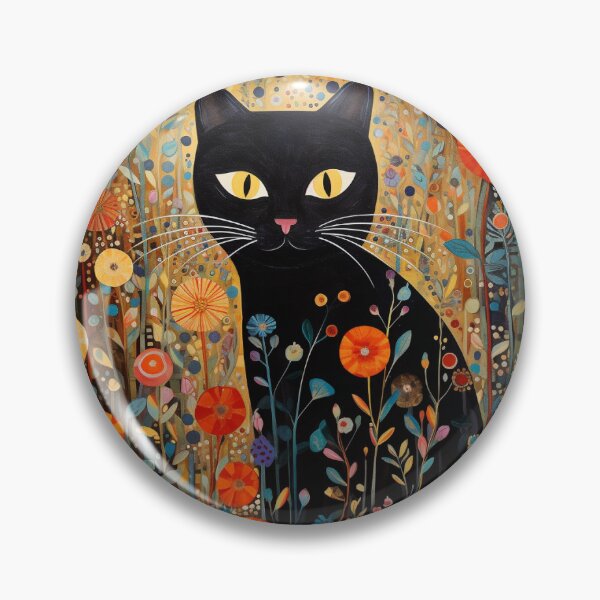 Item preview, A Feline Tribute to Gustav Klimt designed and sold by jetzki.