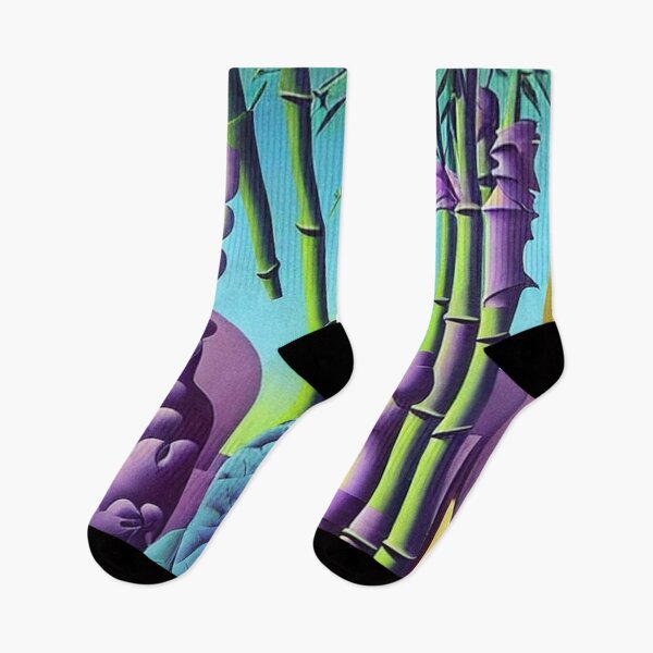 Item preview, Bamboo trees and the purple menace designed and sold by George Hutton Hunter.