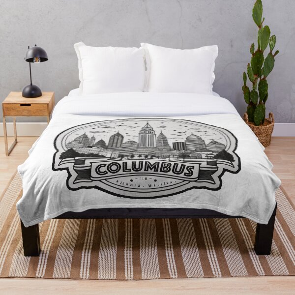 Item preview, Travel: Columbus Ohio Black & White Design designed and sold by Gabrielle Strong.