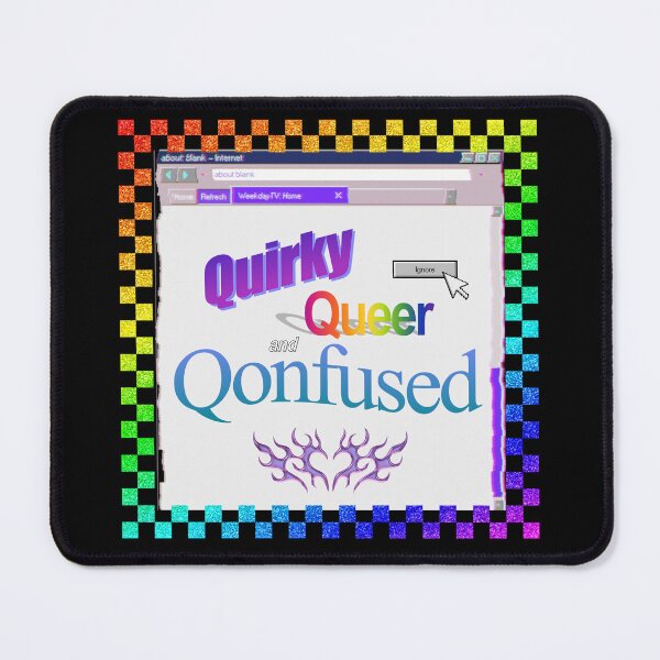 Item preview, Quirky, Queer, and Qonfused designed and sold by mitchiemitch23.
