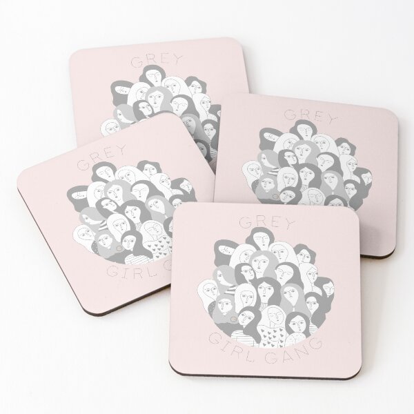 Item preview, GRAY GIRL GANG I - pink designed and sold by OG2U.