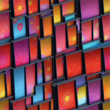 Artwork thumbnail, Framed art pattern by Rothnaric