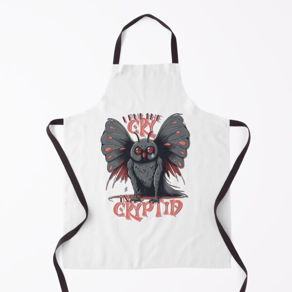 Item preview, Mothman: I Put The Cry In Cryptids designed and sold by Bug & Brush.