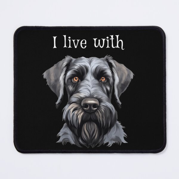 Item preview, I live with Giant Schnauzer designed and sold by World-animals.
