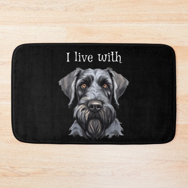 Item preview, I live with Giant Schnauzer designed and sold by World-animals.