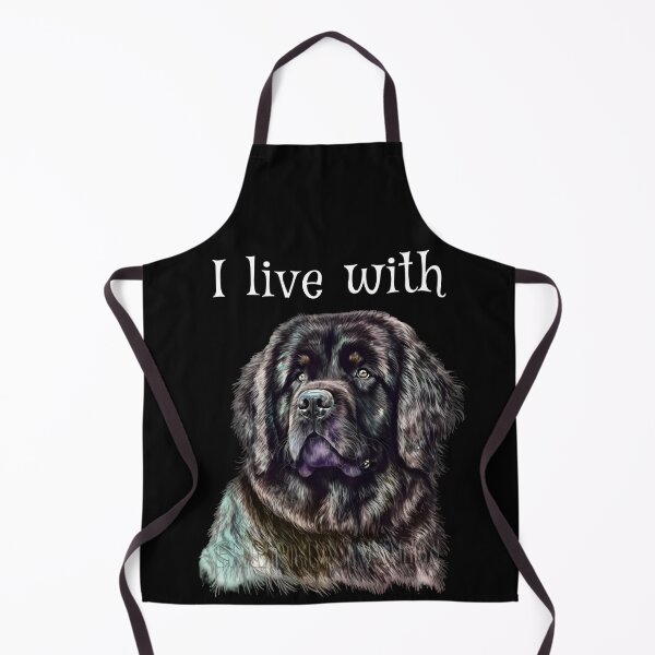 Item preview, I live with Great Newfoundland Dog designed and sold by World-animals.