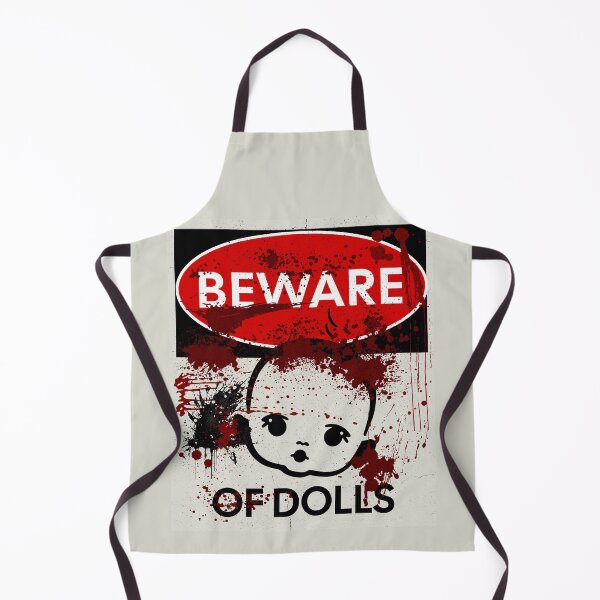 Item preview, Beware of Dolls sign designed and sold by HolidayBug.