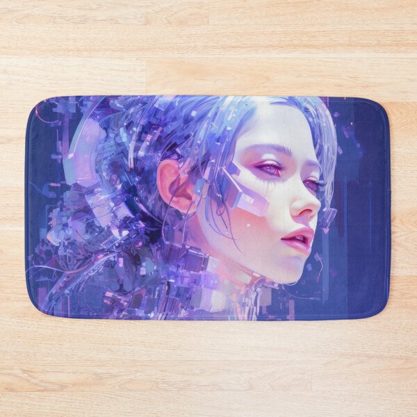 Item preview, Futuristic Hologram: AI-Generated Female Avatar designed and sold by kaileena-ai.