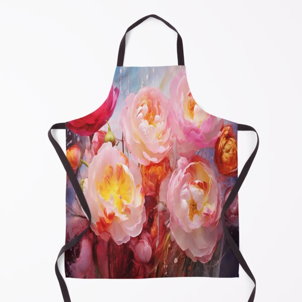 Aperçu de l'œuvre Ranunculus Brushstrokes créée et vendue par Beauty Art Printable.