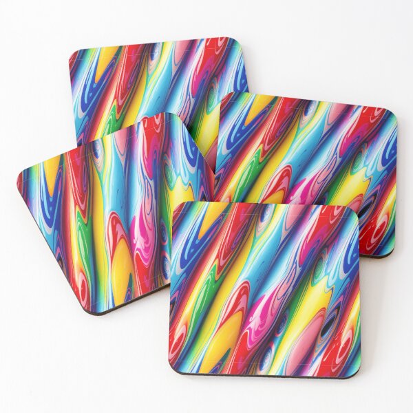 Item preview, Abstract paint mixing pattern designed and sold by Rothnaric.