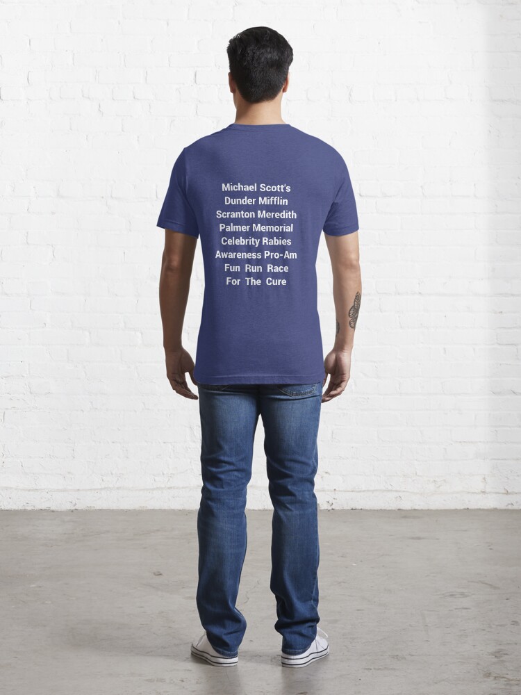 dunder mifflin rabies awareness shirt