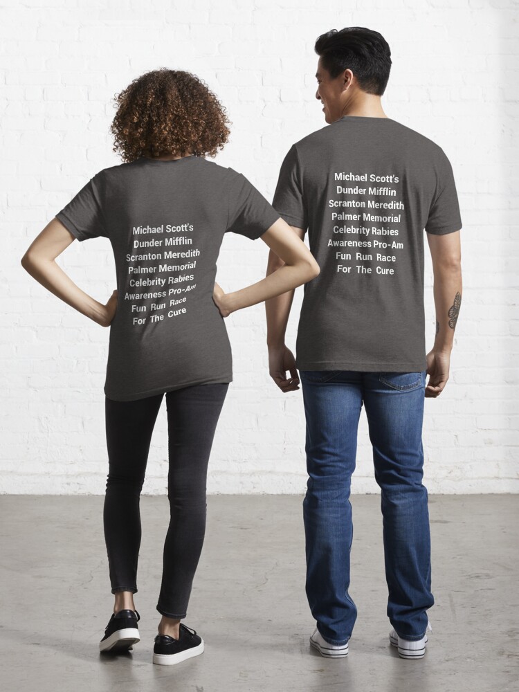 Michael scott dunder mifflin meredith palmer memorial shirt top