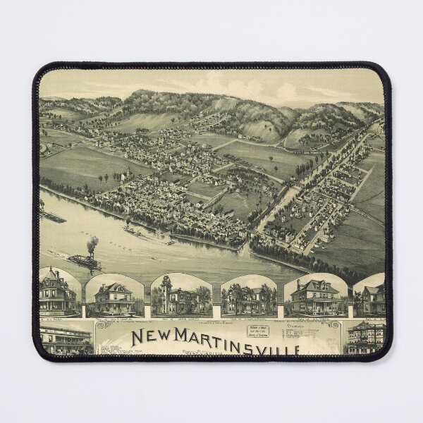 Item preview, New Martinsville, West Virginia (1899) designed and sold by allhistory.