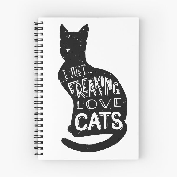 Item preview, I Just Freaking Love Cats designed and sold by Alyssa Brensinger.
