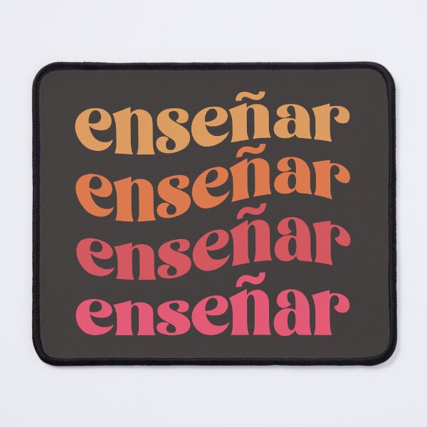 Item preview, Teach Ensenar Teacher Gift For Spanish Teacher designed and sold by BronikowskiART.