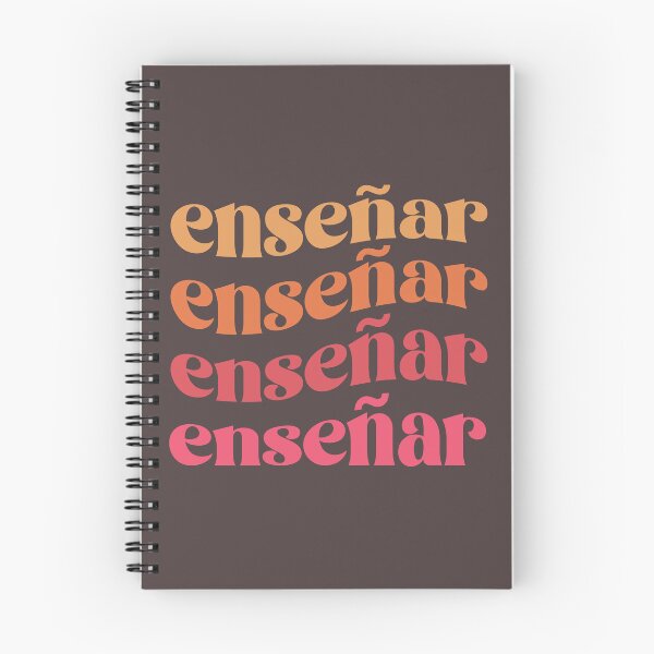 Artikelvorschau, Teach Ensenar Teacher Geschenk für Spanischlehrer entworfen und verkauft von BronikowskiART.