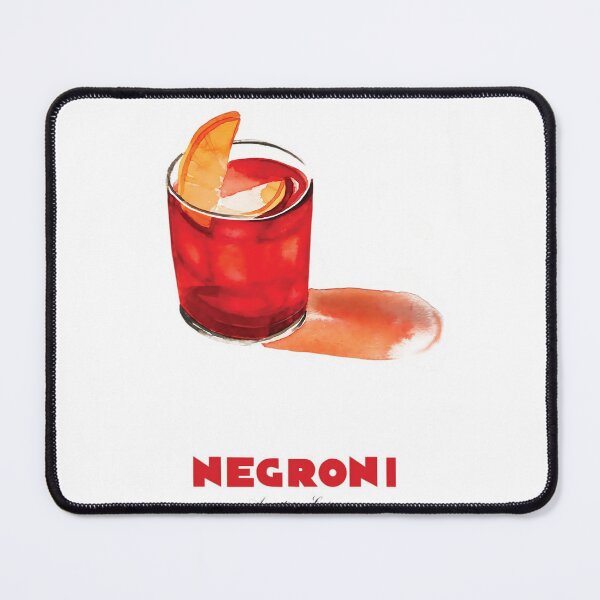 Item preview, Negroni Cocktail Art Print designed and sold by iuimzlirn40.