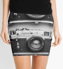 Retro Photo Mini Skirt