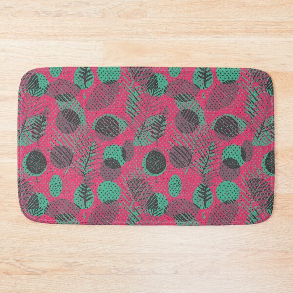 Item preview, Polka dots nature elements green designed and sold by Alessandro Remo Mazzoni Remotextiles.