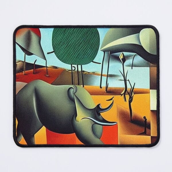 Item preview, Rhino and the Forest designed and sold by George Hutton Hunter.