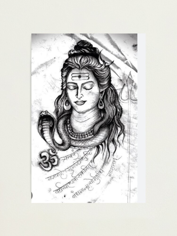 Easy Mahadev Drawing for Savan | Mahadev Line Art | Drawings, Art drawings  sketches simple, Easy drawings sketches