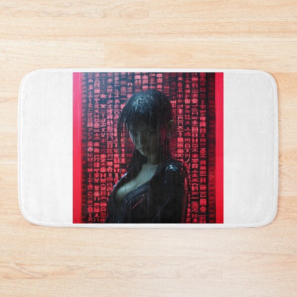 Item preview, Cyber Punk Girl in the Matrix By Jonathan P., and AI designed and sold by JonathanP514.