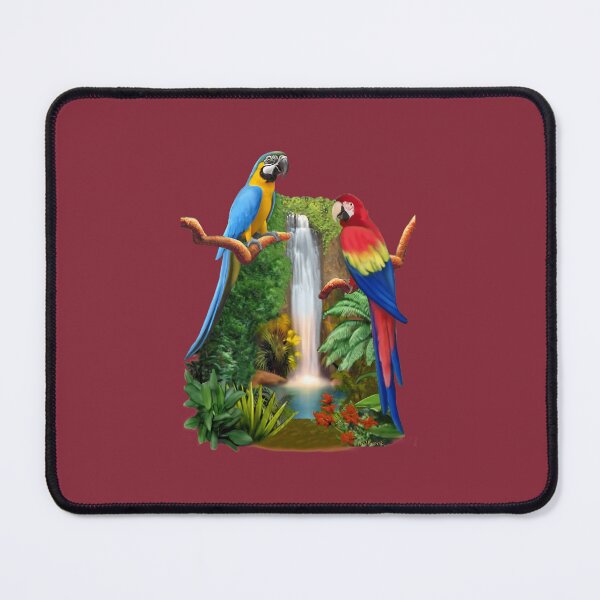 Item preview, MACAW TROPICAL PARROTS Drawstring Bag 	 designed and sold by rvonihvuaz65.