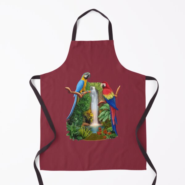 Item preview, MACAW TROPICAL PARROTS Drawstring Bag 	 designed and sold by rvonihvuaz65.