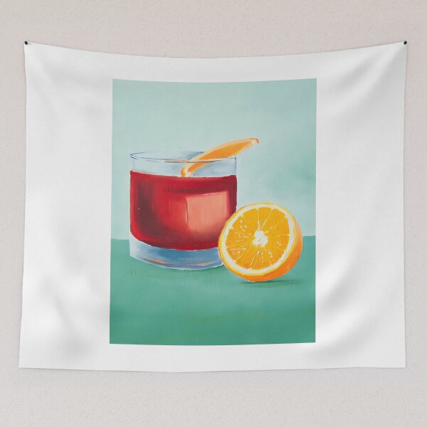 Item preview, Negroni Cocktail Painting 	 	 designed and sold by iuimzlirn40.
