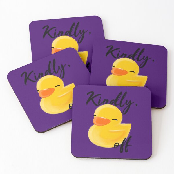 Item preview, Duck off- black text 	 	 designed and sold by wudktforavd3.
