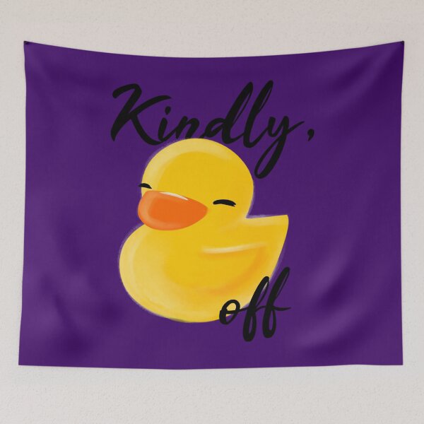 Item preview, Duck off- black text 	 	 designed and sold by wudktforavd3.