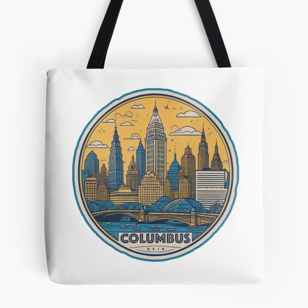 Artikelvorschau, Reisen: Columbus Ohio Skyline Design entworfen und verkauft von Gabrielle Strong.