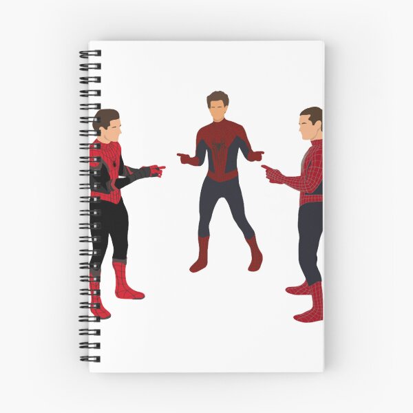 Item preview, 3 Spideys pointing meme designed and sold by KingstonWilliam.